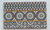 Karton 1,5m² Wandfliese Alhambra Bordüre