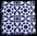 Einzelfliese (0,059m²) Mosaikfliese Arabesco blau