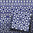 Karton (0,92m²) Mosaikfliese Arabesco blau