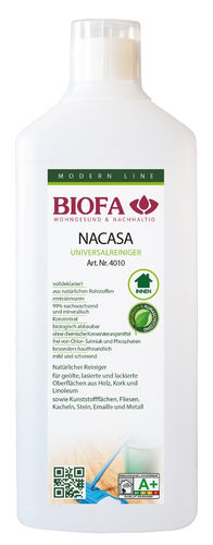 BioFa NACASA Universalreiniger 1L, Reinigung Zementfliesen