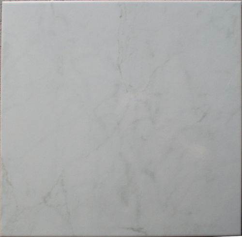 Bodenfliese Carrara Marmor -Optik weiß Restposten