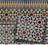Mosaikfliese Arabesco schwarz