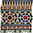 Mosaikfliese Arabesco schwarz Bordüre oben