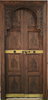 Tür Holz verziert 2 Flügel Sonderanfertigung