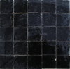 Zellige Bodenplatte schwarz 10x10x2 cm