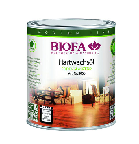 BioFa Hartwachsöl 0,375L, Endbehandlung Glanzeffekt