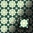 Zementfliese Arabia grün creme
